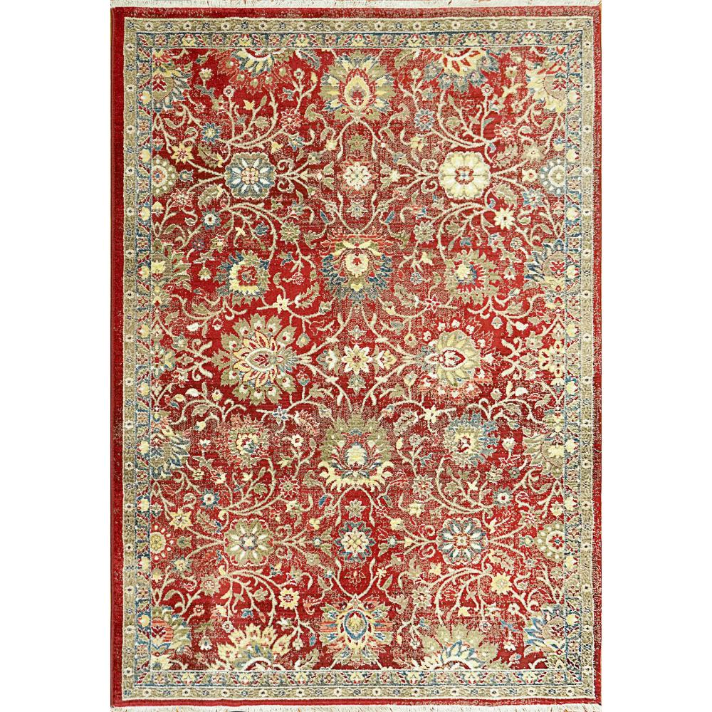 Dynamic Rugs 6883-300 Juno 2.2 Ft. X 7.5 Ft. Finished Runner Rug in Red